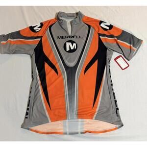 NWT Sugoi Mens Merrell Full Zip Short Sleeve‎ Cycling Bike Jersey Size Medium